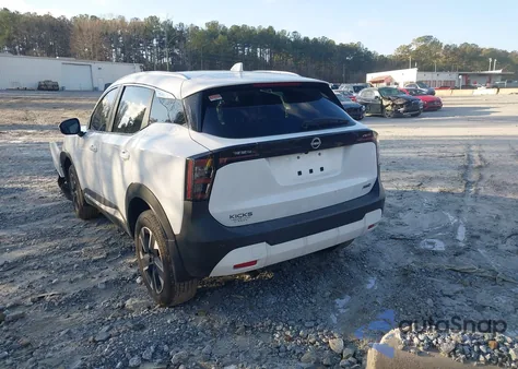 2025 Nissan Kicks Sv Intelligent Awd from USA, damaged, VIN 3N8AP6CB4SL406101